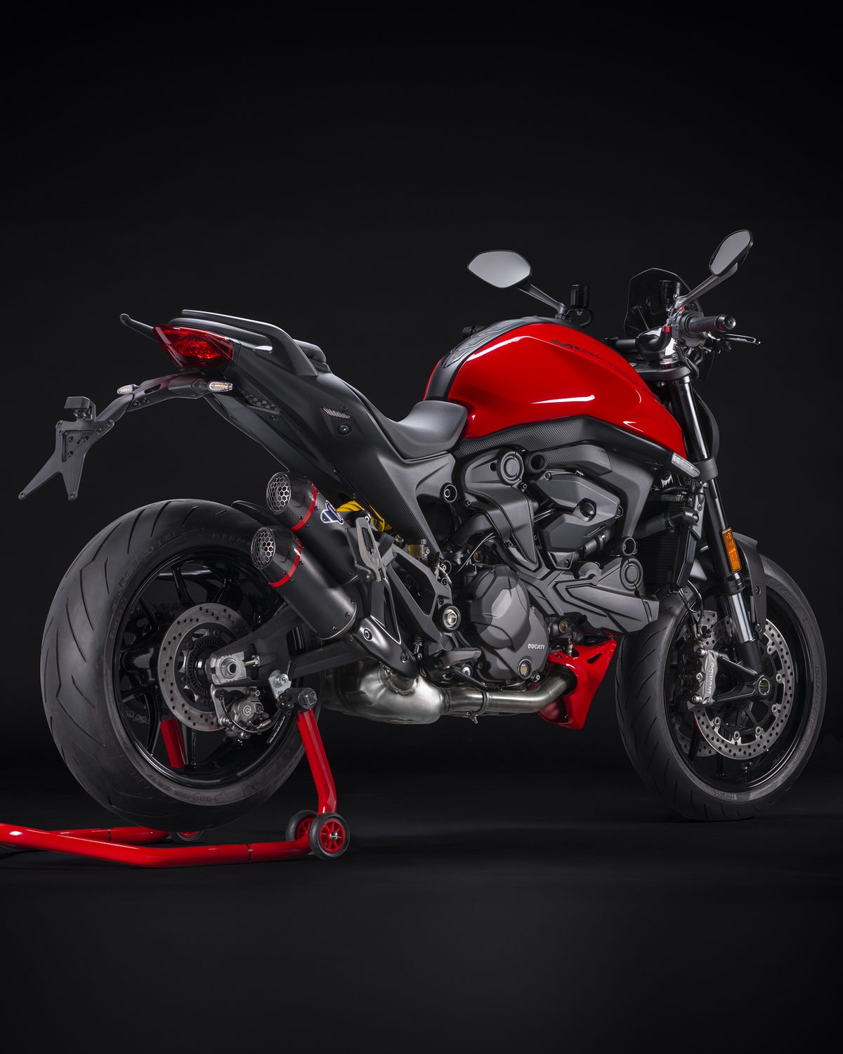 Monster 937 studio rear view